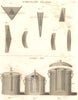 SCIENCE. Achromatic Glasses; Artificial Cold-refrigeration 1830 print