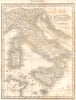 ITALY. States of the Church. Sicily. Naples. Piedmont. Venice. Tuscany 1830 map