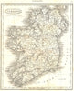 IRELAND. Showing counties & towns. (Oxford Encyclopaedia) 1830 old antique map