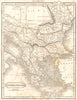 TURKEY IN EUROPE. Balkans Greece Wallachia Romilia Serbia Bessarabia 1830 map