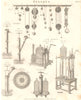 PULLEYS & PUMPS. Air. Sucking Forcing Lifting pump. Garnet's friction wheel 1830