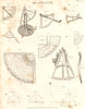 QUADRANTS. Common Adams Cole Gunner Gunter Sulton Davis Hadley 1830 old print