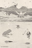HEATH ROBINSON GOLF CARTOON. Aquatic Golf – II 1975 old vintage print picture
