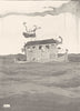 HEATH ROBINSON GOLF CARTOON. How Noah kept his hand in during the Flood 1975