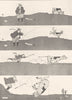 HEATH ROBINSON GOLF CARTOON. The record 1975 old vintage print picture