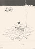 HEATH ROBINSON GOLF. One in two-A tragedy of the Sahara Golf Course 1975 print