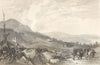 HAUTE-SAVOIE. Lake Geneva from the Col de Voirons. Waldensians returning 1838