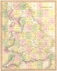 UNITED KINGDOM. England & Wales General Index Map. CARY 1794 old antique