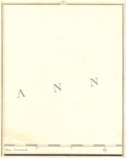 ENGLISH CHANNEL. Section 7. South of Sussex. CARY 1794 old antique map chart