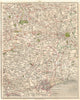 SALISBURY PLAIN DORSET COAST. Wilts Poole Bournemouth Dorchester. CARY 1794 map