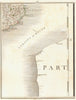 DOVER STRAIT CHANNEL PORTS. Kent Deal Folkestone Calais Boulogne. CARY 1794 map