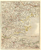 THAMES ESTUARY.Essex Kent Colchester Chelmsford Dartford Southend.CARY 1794 map