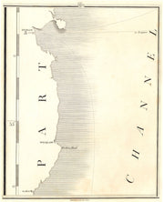 IRELAND EAST COAST. Wicklow, Dublin, Arklow, St George's Channel. CARY 1794 map