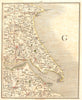 HUMBER ESTUARY. Yorks Lincs Beverley Kingston Hull Barton Grimsby. CARY 1794 map