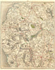 LAKE DISTRICT. Cumbria Westmorland Carlisle Cockermouth Kendal. CARY 1794 map