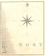 TYNEMOUTH. Northumbria. North South Shields Whitley Bay Blyth. CARY 1794 map