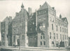 TORONTO. Sick Children's Hospital – College Street 1900 old antique print