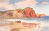 CHANNEL ISLANDS. La Cotte Point, St. Brelade's Bay, Jersey 1904 old print