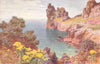 CHANNEL ISLANDS. Beau Port, Jersey 1904 old antique vintage print picture