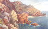 CHANNEL ISLANDS. Moye Point, near le Gouffre, Guernsey 1904 old antique print