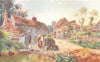 CHANNEL ISLANDS. A Farmyard, Guernsey 1904 old antique vintage print picture