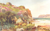 CHANNEL ISLANDS. La Cotte, St. Brelade, Jersey 1904 old antique print picture