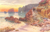 CHANNEL ISLANDS. Point Le Groin, St. Brelade, Jersey 1904 old antique print