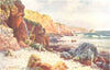 CHANNEL ISLANDS. Petit Bot Bay, Guernsey 1904 old antique print picture