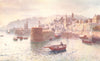 CHANNEL ISLANDS. St. Peter-Port from the White Rock, Guernsey 1904 old print