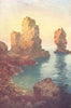 CHANNEL ISLANDS. Les Autelets, Sark 1904 old antique vintage print picture