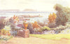 CHANNEL ISLANDS. View from old Government house hotel, Guernsey 1904 print