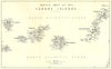 CANARIES/ISLAS CANARIAS. Sketch map. Lanzarote Tenerife Gran Canaria etc 1911