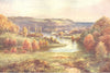 IRELAND. Leinster. The River Liffey at Darwin c1912 old antique print picture
