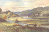 IRELAND. Leinster. The Bridge of Slane, River Boyne c1912 old antique print