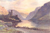 IRELAND. Ulster. Glenveagh, Donegal. Castle c1912 old antique print picture