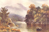 IRELAND. Munster. Muckross Lake, Killarney c1912 old antique print picture