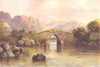 IRELAND. Munster. Brickeen Bridge, Lower Lake, Killarney c1912 old print