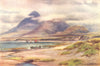 IRELAND. Connaught. Croagh Patrick, from Oldhead, Clew Bay. Sailing ship. c1912