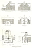 FARMING. Farm Cottages plan & elevation 1912 old antique vintage print picture