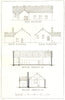 DAIRY FACTORIES. – I; Elevations and Sections of Buttermaking Factory 1912