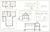 DAIRY FACTORY. Plan Elevation Section. Milk-Receiving Depot 1912 old print