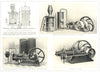 GAS AND OIL ENGINES. Crossley's Suction Gas Plant, Oil Engine. Tangyes Ltd 1912