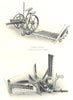 REAPERS.Thistle Reaper(Wallace,Glasgow);Side-Delivery(Bamford,Uttoxeter) 1912
