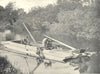 BOATS. Motor Punt Weed Cutter (Sanderson & Gifkins, Bedford) 1912 old print