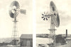 WINDMILLS. Direct-acting; Driving a 
