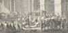 18TH CENTURY FRANCE. Reception of an Ambassador at Versailles; Parrocel 1876