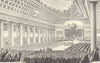 18TH CENTURY FRANCE. Opening of the States-General in 1789 1876 old print