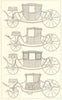18TH CENTURY FRANCE. State Carriages 1876 old antique vintage print picture