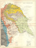 EAST YORKSHIRE. Geological map. STANFORD 1880 old antique plan chart