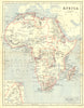 AFRICA. Congo Free State Darfur Kurdufan Barca Mountains of Kong.BUTLER 1888 map